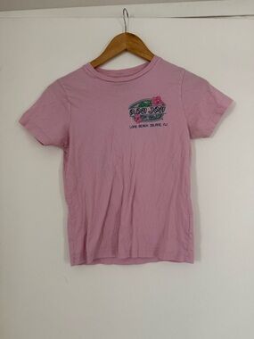 Ron Jon Light Pink Kids Surf Logo Tee